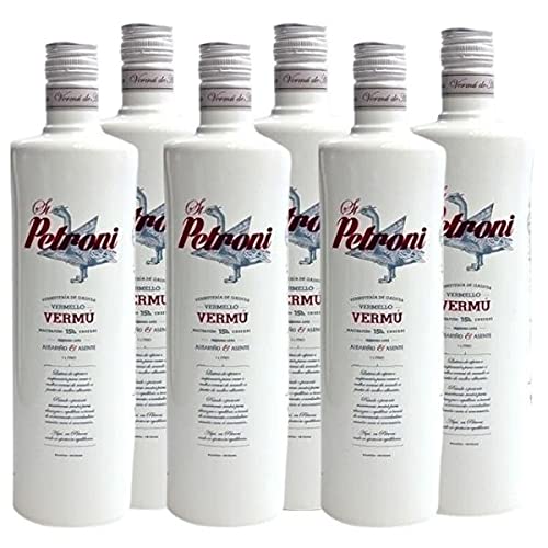 Vermouth ROJO St. Petroni - Karton mit 6 Flaschen à 1 Liter