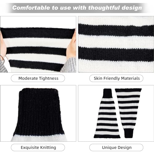 Image of Century Star Leg Warmers for Women Girls Kawaii Y2K Leg Warmers Cutecore Gyaru Leg Warmer Goth Lolita Accessories
