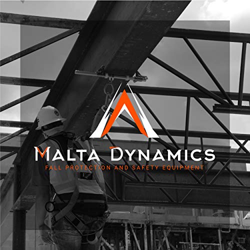 Malta Dynamics Warthog Comfort MAXX Construction Harness with Removable Belt, Side D-Rings and Additional Thick Padding (Small-Large), OSHA/ANSI/CSA Compliant