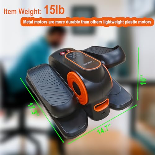 Elliptical Exercise Machine, Under Desk Elliptical Machine, Elliptical Trainer, Leg Joint Exerciser While Sitting for Seniors, Peddler Exerciser for Seniors, A New Easy Way to Do Exercise at Home - Image 4