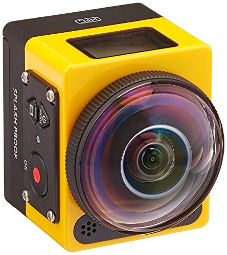 Kodak SP360 with Extreme Accessory Pack 16 MP Camera with 1x Optical Image Stabilized Zoom with 1-Inch LCD (Yellow) [���s�A���i]