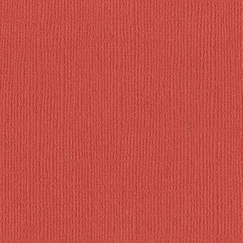 Bazzill FLAMINGO 12x12 Textured Cardstock | 80 lb Dark Pink Scrapbook Paper | Premium Card Making and Paper Crafting Supplies | 25 Sheets per Pack