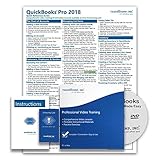 TeachUcomp, Inc. Course used for learning QuickBooks Pro 2018 DELUXE Training Tutorial Package- Video Lessons, PDF Instruction Manuals, Quick Reference Guide, Testing, Certificate of Completion