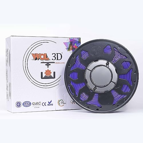 Image of WOL3D PLA PRO+ 3D Printer Filament Purple Color 1.75mm - Enhanced Strength & Toughness, High Accuracy, Eco-Friendly, Compatible with Bambu Lab, Creality, Ender, Prusa, FDM 3D Printers