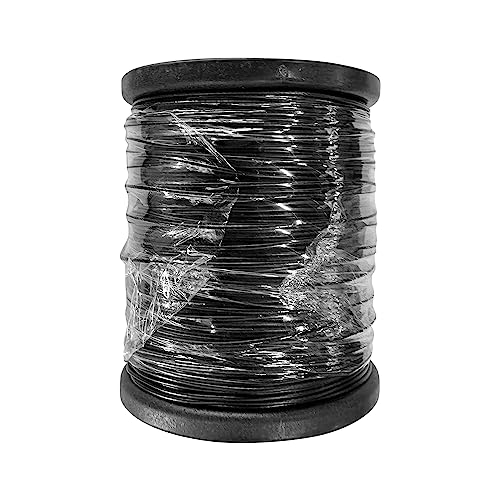 Cuerda de alambre de acero de 100m con recubrimiento plástico de 1.2mm