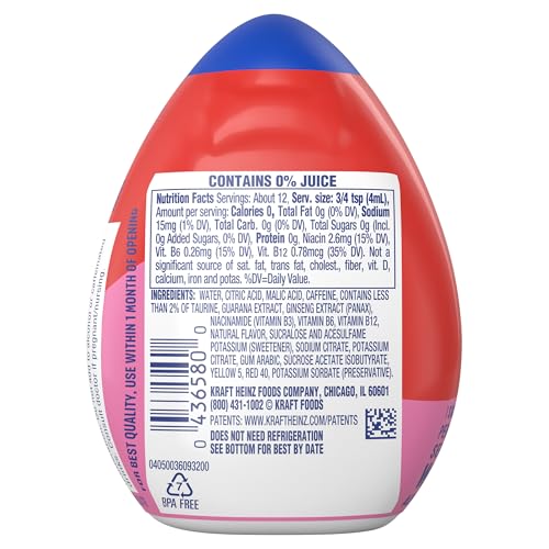Image of MiO Energy Strawberry Pineapple Smash Naturally Flavored Liquid Water Enhancer 12 Count 1.62 fl oz