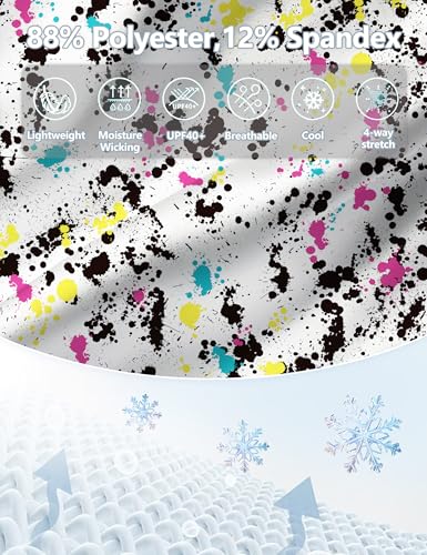 Golf Shirts for Men Printed Performance Moisture Wicking Short Sleeve Dry Fit Polo Shirts4