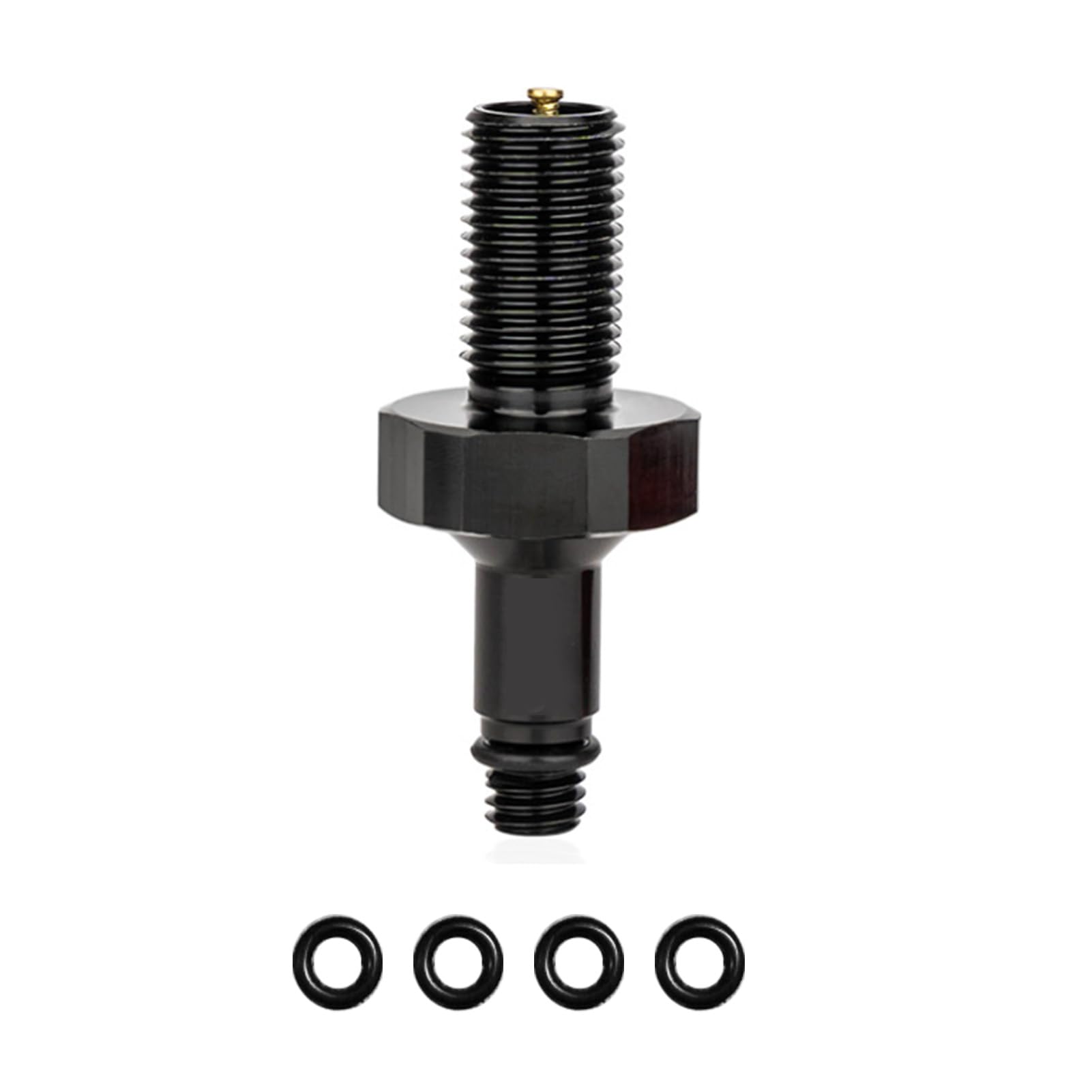 Fabater Adapter do Zaworu Rowerowego, Amortyzatorowy Zawór do Pompowania