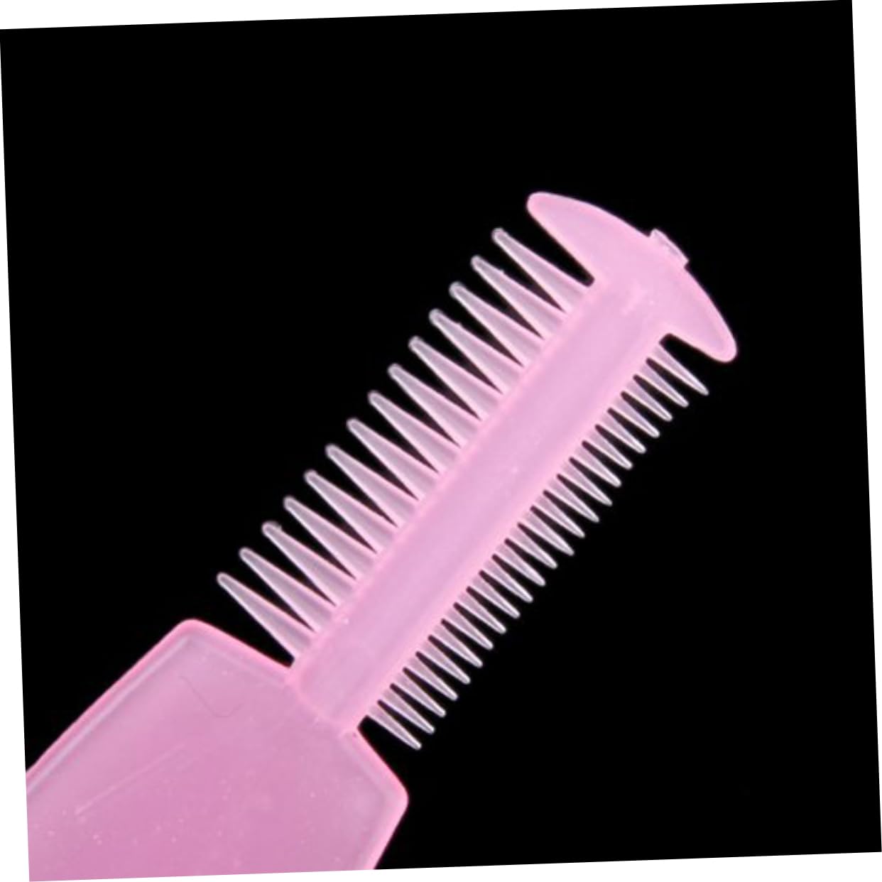 minkissy Random Plastic Mascara Applicator Guard Eyelash/eyebrow Comb (2 Sided)