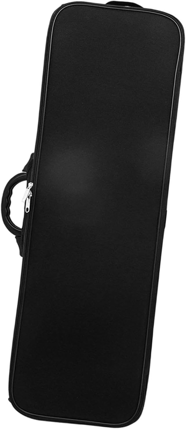 バイオリンケースフルサイズ4/4湿度計付き、長方形の超軽量ポータブル