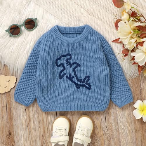 Boys Sweater Halloween Pumpkin Crewneck Cotton Long Sleeve Fall Winter Knit Pullover Tops Fleece Soft Sweatshirts For Kids3