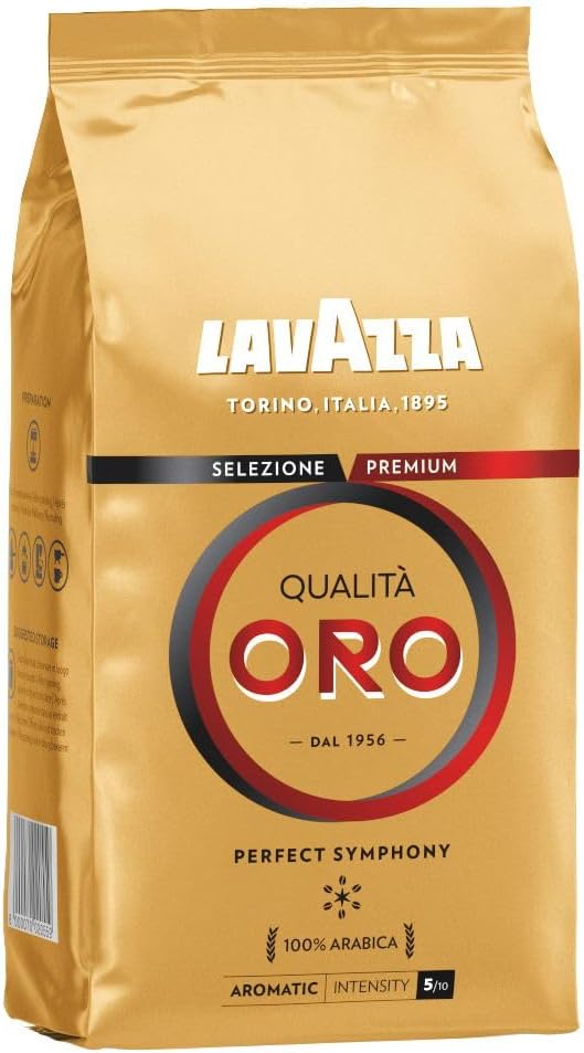 Lavazza QualitÃƒÆ’ Oro , 1er Pack (1 x 1 kg Packung)