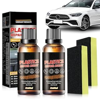 LINXINS 100ml Car Plastic Restorer Black, Trim Bumper Restorer for Cars Interior & Exterior Scratch Repair, Long-Lasting Shine