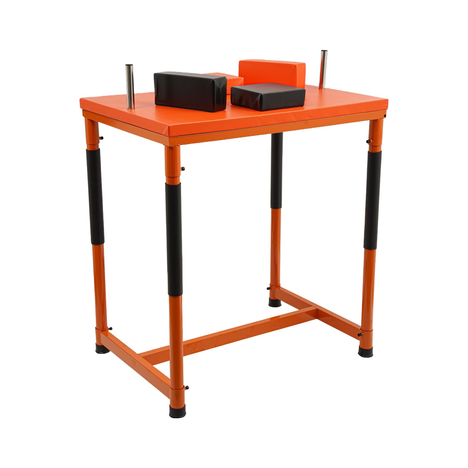 Table de lutte professionnelle pour bras - 90 x 65 x 100 cm - Capacité de charge 1 t - Pour entraînement de compétition - Avec force de poignet amovible - Pour salle de sport, bar, maison