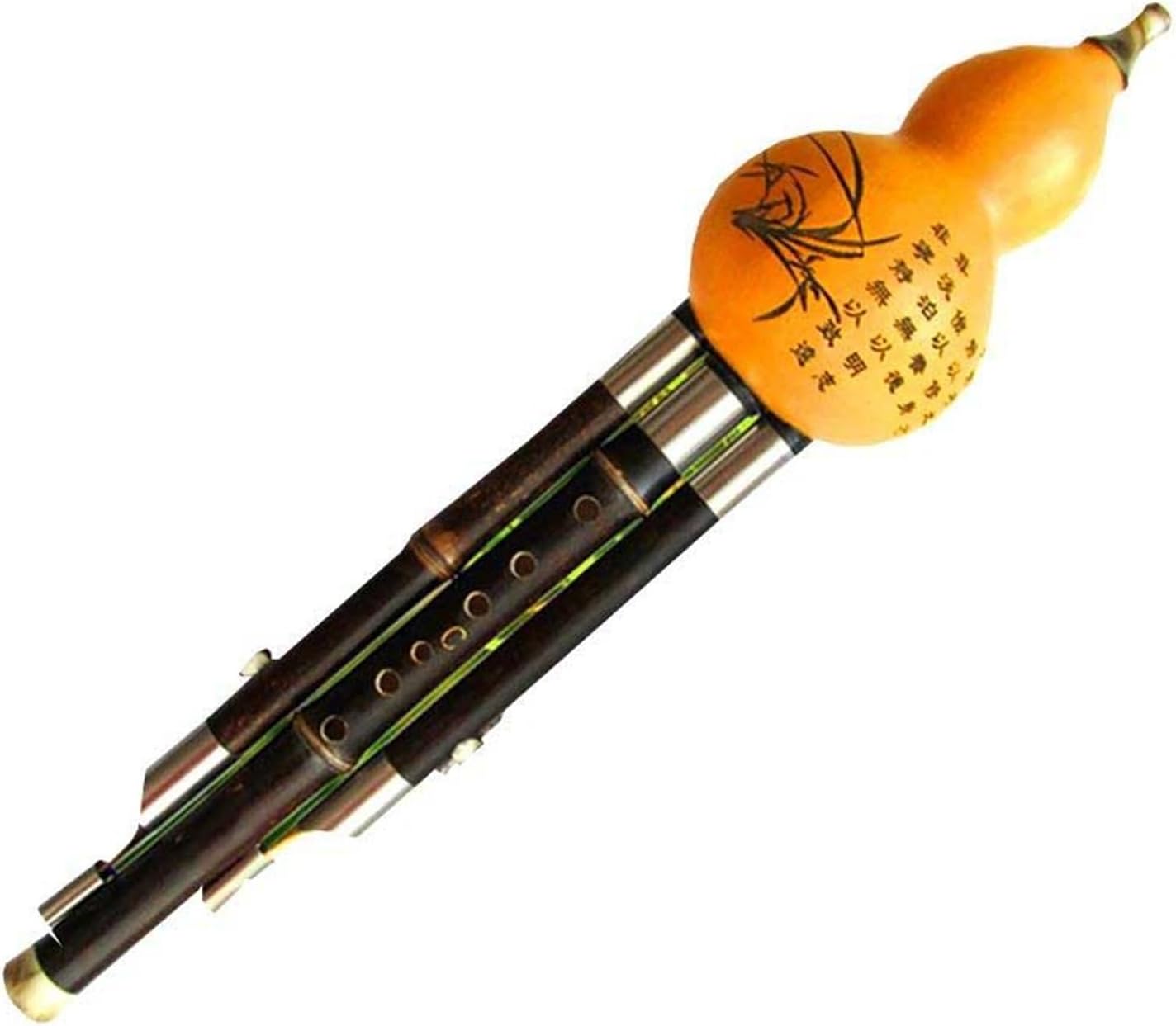 神楽笛（古典調篠笛、囃子笛）　 MRK- 83　石見地方　和楽器　竹笛 　総巻 神楽笛(古典調篠笛、囃子笛) MRK- 83 石見地方 和楽器 竹笛 総巻 神楽