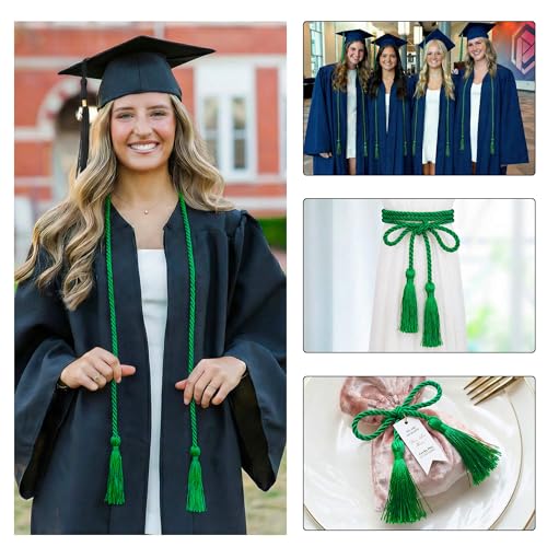 Image of GraduationMall Graduation Honor Cord 68 inch Kelly