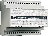 TCS Tür Control Videoumschalter VSW04-SG Zusatzgerät für Tür-/Videosprechanlage 4035138004657