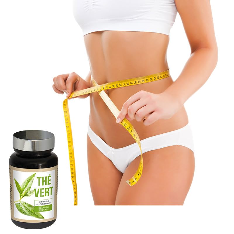 NUTRI EXPERT – Thé Vert –– Aide au contrôle du poids – Brûle les graisses – Riche en caféine et antioxydants – Favorise le drainage - 100% extraits d’origine naturelle – Végan - Lot de 3 produits – Image 4