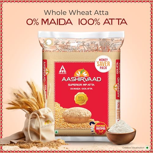 Image of Aashirvaad Superior MP Atta, 5kg Pack