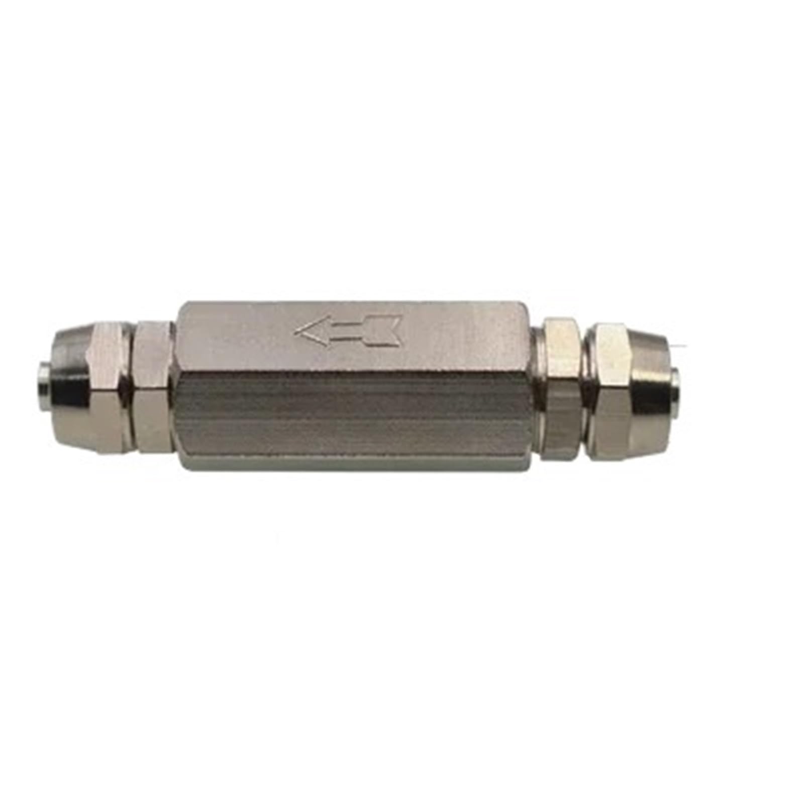 Brass Pneumatic Check Valve 1 Way Non-Return Valve(1I8 BSP -6mm Twist)