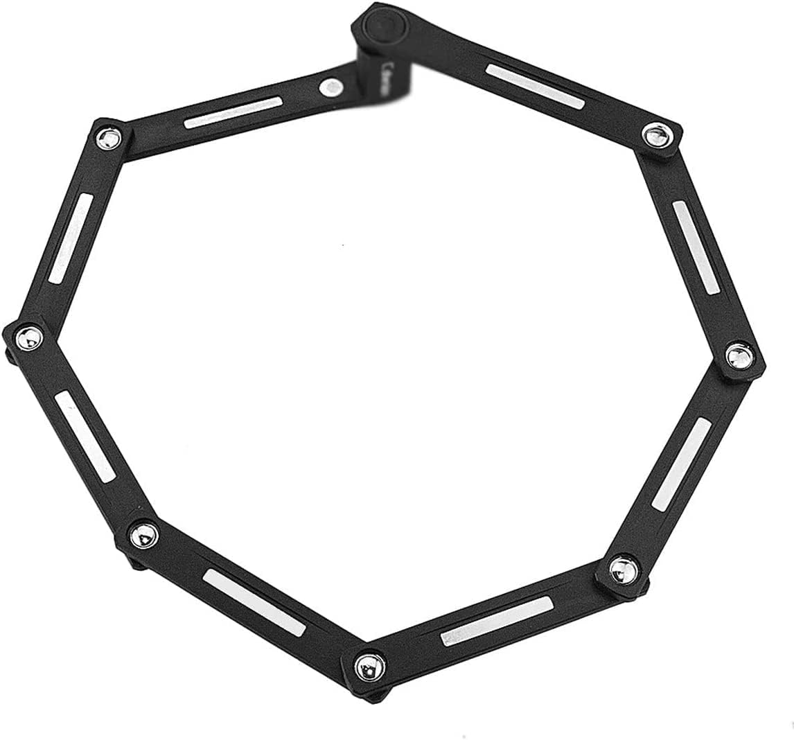 Cycling Mountain Bike Lock,Anti Theft Motorcycle Lock Electric Bike Part Chain Lock Electric Car Lock Bike Folding Lock Anti-Theft Lock