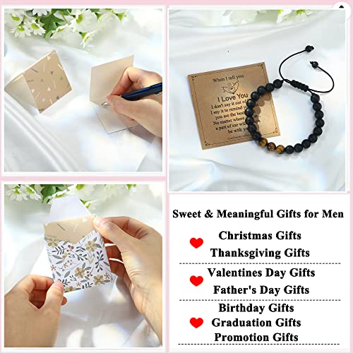 M Mooham Gifts For Son, Beaded Bracelets For Son Boys Son Gifts From Mom Graduation Gifts For Him Son Bracelets For Men Birthday Gifts For Son Gifts For Men #TOP6