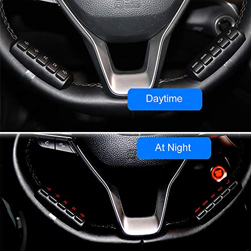 Yorten Controle remoto de LED do volante universal Os controles remotos do DVD do carro se adaptam a
