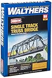 Walthers Cornerstone Series Kit HO Scale Single-Track Truss Bridge