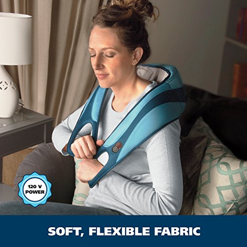 Wahl Corded Rotational Kneading Body Massage Wrap With Targeted Massage Nodes And Heat For Shoulder, Back, Leg, And Calf Pain Relief - Model 4270 #TOP5