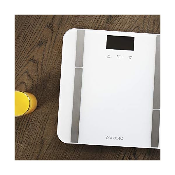 Cecotec Báscula de Baño Digital Surface Alta precisión, Plataforma de Cristal templado - Imagen 3
