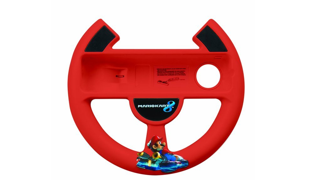 Volant de course Rouge "Mario Kart 8" pour Wii/Wii U
