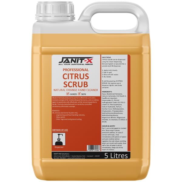 Janit-X Citrus Scrub 5 Litre (2, without pump)
