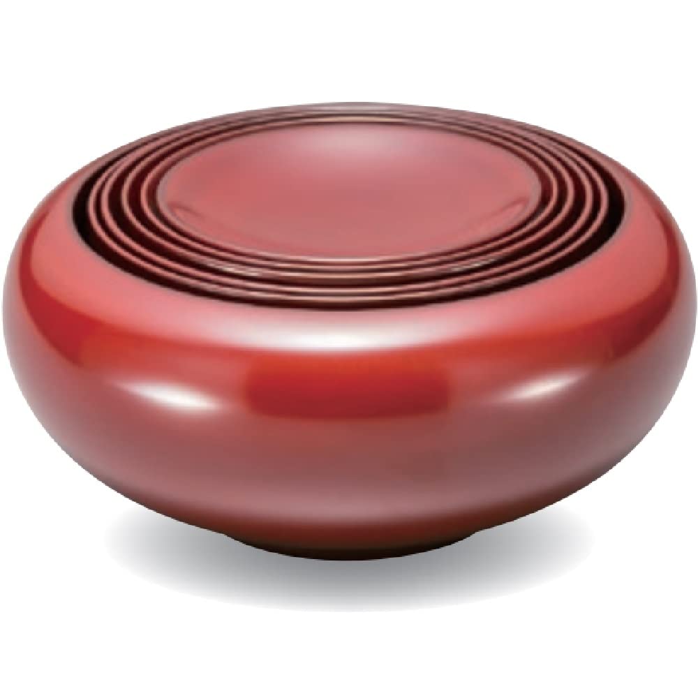 【A】越前漆器 漆遊館 茜朱 応量器 (五ツ組) 化粧箱 Amazon | 越前漆器 漆遊館 茜朱 応量器 (五ツ組) | 重箱