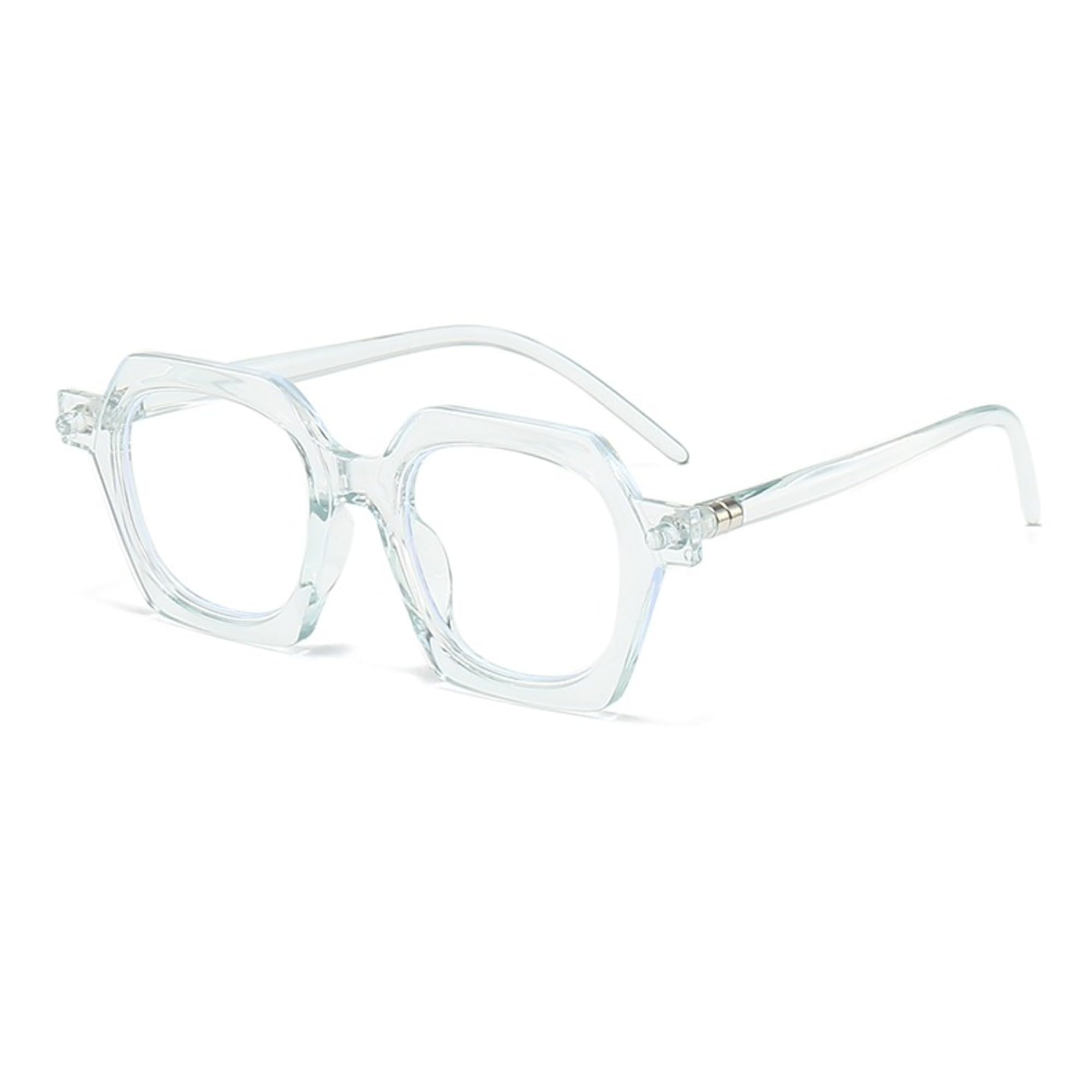 AUGEN Moderne quadratische Kunststoff-Sonnenbrille, Unisex, UV-400-geschützt, Größe M (212)