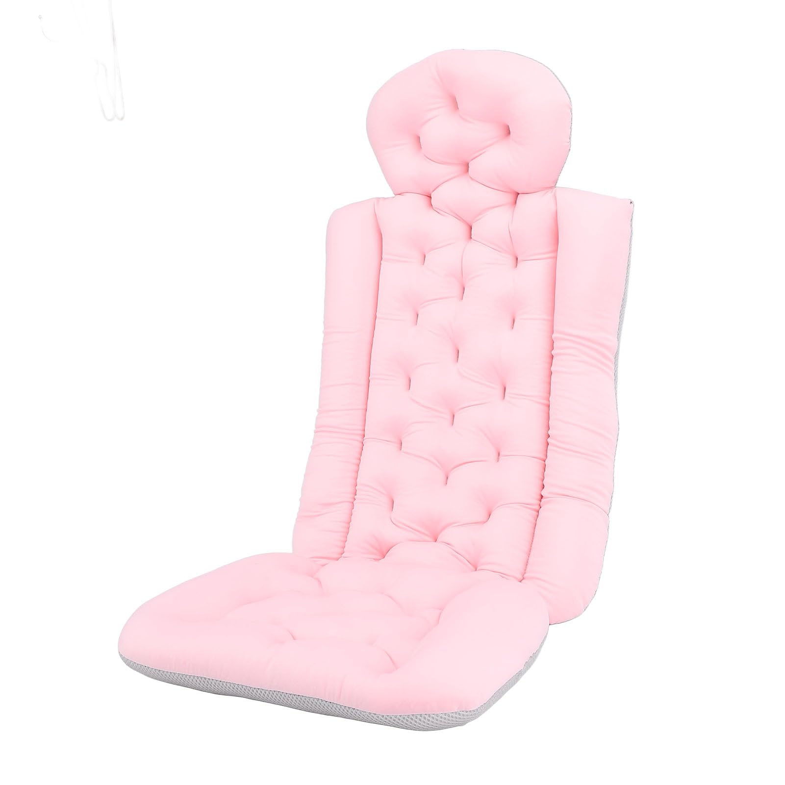 Domary Cuscino Bagno per Tutto il Corpo Ventosa Antiscivolo Fissaggio Poggiatesta Bagno Cuscino di Supporto per Collo e Spalla Design Ergonomico Particelle di Memory Foam Ad