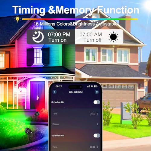 T-SUN Smart RGBW Spot Lights Indoor, Uplights Indoor Spotlights with Remote - image 5