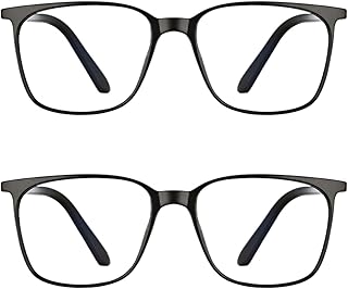 ENRICO Bluno Computer Blue Light Blocking Glasses (Combo of 2) | Anti Glare Blue Light Filter Glasses for Eye Protection f Price In India