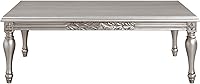 Vista 1 de Mesa de centro rectangular Acme Pelumi en platino