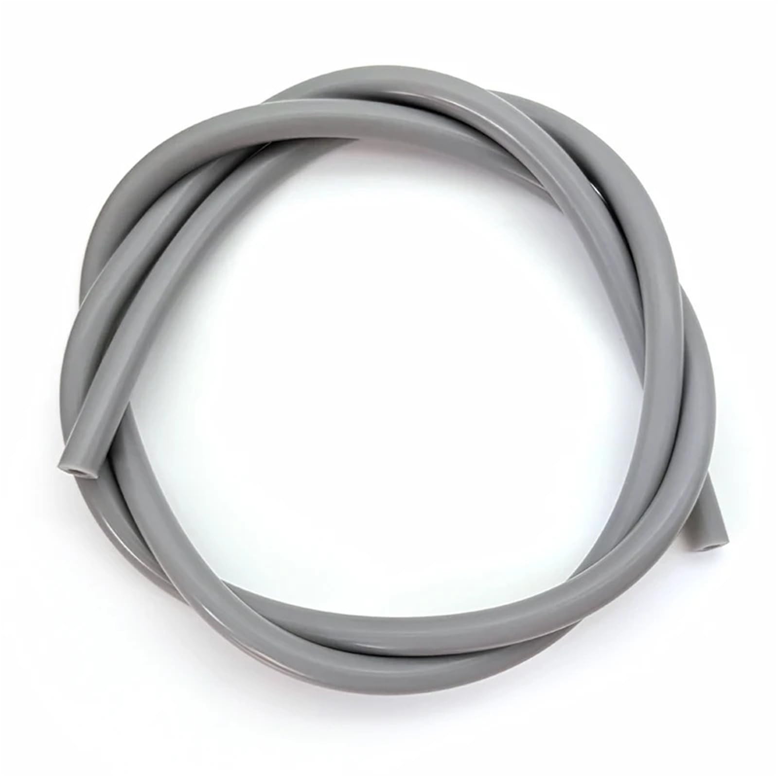 Rubber Tubing Heat Resistant Colorful Food Grade Silicone Tube ID 4 5 6 7 8 9 10 12 16mm 1M Odorless Anti-Ageing Soft Drink Water Hose Hose(Gray,1M_OD 8XID 6MM)