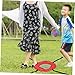 VANZACK Trampoline Boys and Girls Outdoor Hand Toss and Catch Game Paddles and Bouncy for Beach and Activities Motor Skills and Teamwork