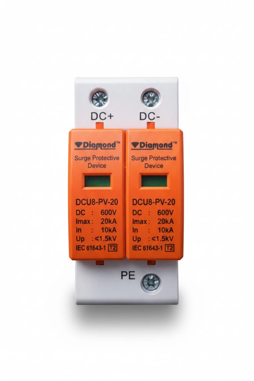 Diamond DC SPD 600V 2 Pole Surge Protection Device (600V 2 Pole)-picture-27