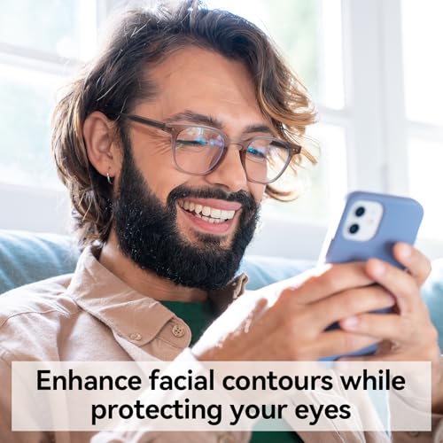 Image of Dollger Square Blue Light Blocking Glasses Women Men Computer Eyeglasses Fashion Light Weight TR90 Blue Light Glasses