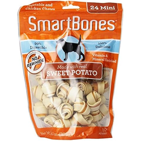 SmartBones Sweet Potato Dog Chews Mini Cover
