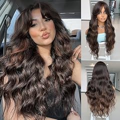 Dark Brown with Highlights