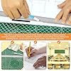 Stainless Steel Metal Ruler with Non-Slip Cork Back for Home Improvement, Planner Accessories, College School Supplies, Drafting Tools, Architecture Supplies, 30.5 Centimeters & 12 inches #5