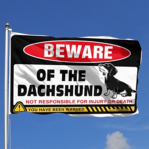 Drapeau Tachshund de chambre 152x244 cm grand format