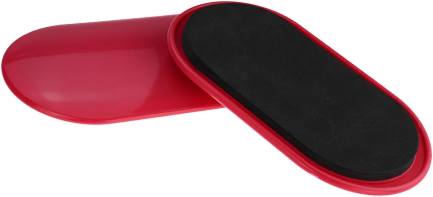 2Pcs Exercise Core Sliders Travel Abdominal Training Foot Balance Slide Pads red|Sporting Goods|Fitness Running & Yoga|Fitness Equipment & Gear|Other Fitness Equipment & Gear