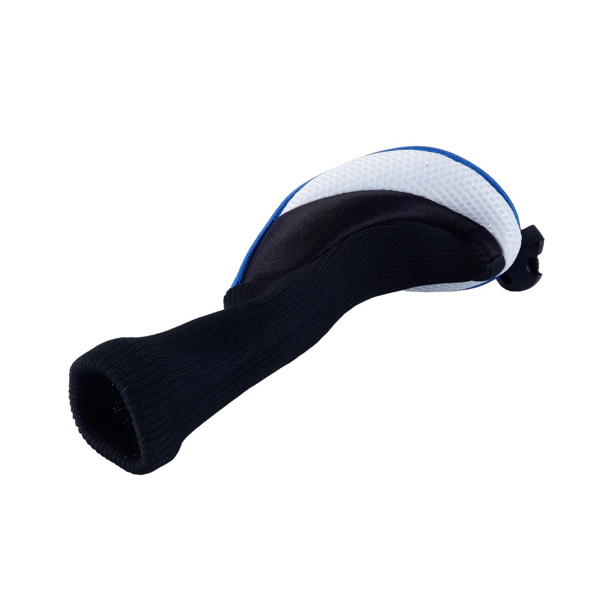 Namvo Juego de 3 cubiertas de madera para palo de golf, funda protectora para palo de golf, color azul y blanco