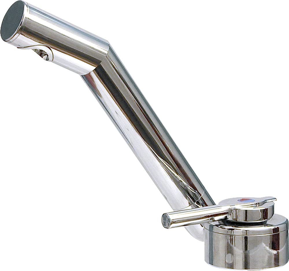 Comet Florenz - Miscelatore monocomando per bagno, roulotte, cucina, con microinterruttore, cromato