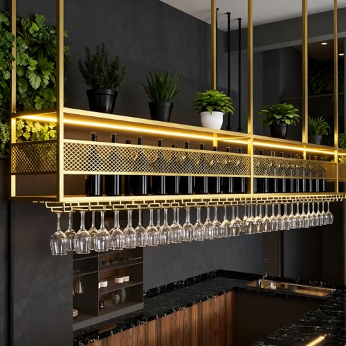 Étagère à vin peu encombrant pour libérer l'espace des comptoirs - 5